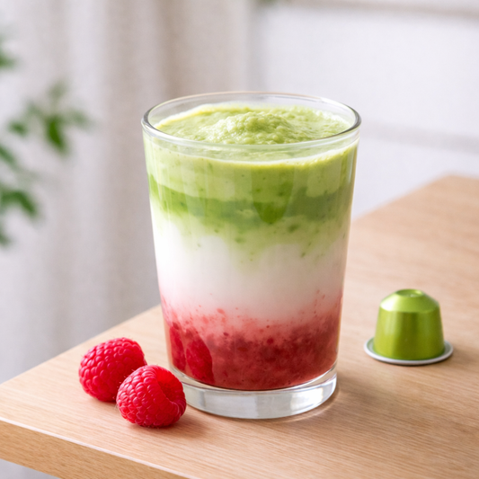 Recette Matcha Latte Framboise Maison