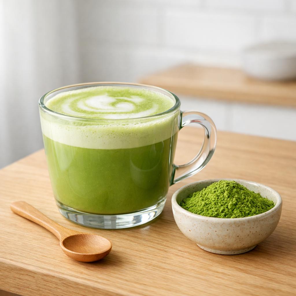 Recette Matcha Latte Maison Crémeux